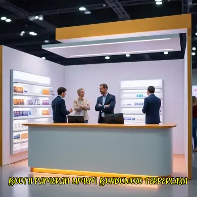 booth pameran umkm bondowoso terpercaya